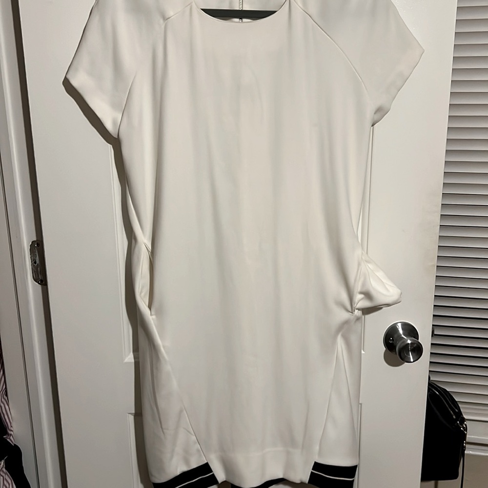 SARA white baggy dress